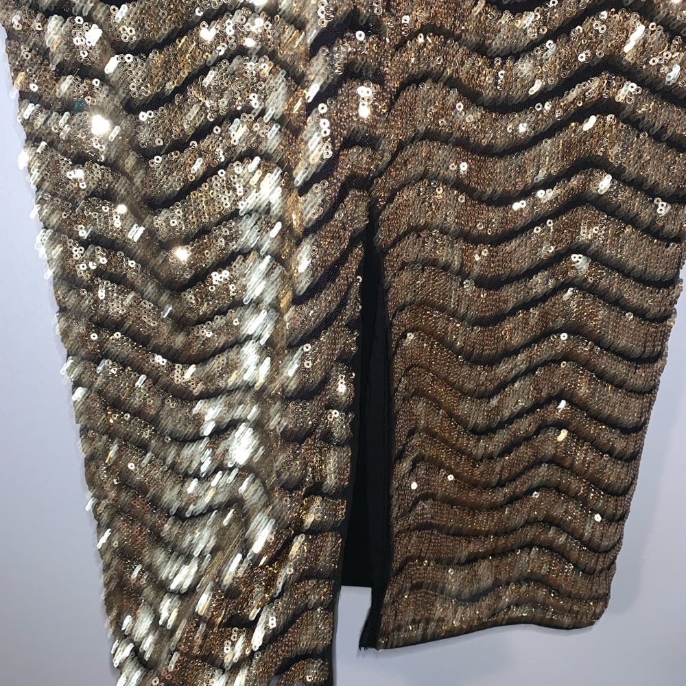Gold Sequin Dress - Picture 5 of 5
